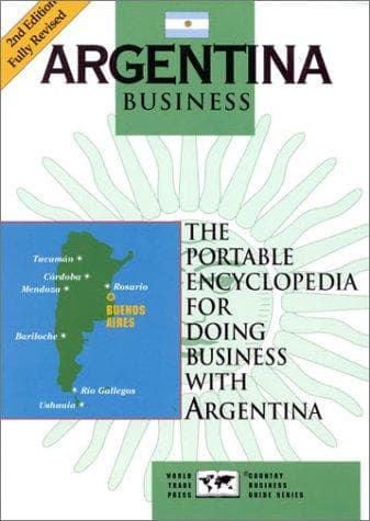 Tapa de Argentina business