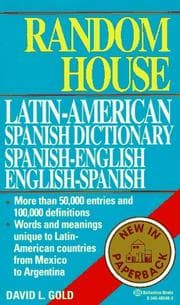 Tapa de Latin- American Spanish Dictionary