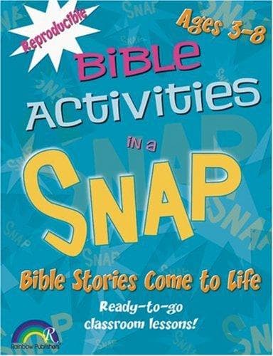 Tapa de Bible Activities in a Snap