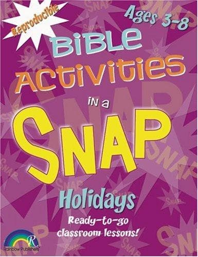 Tapa de Bible Activities in a Snap