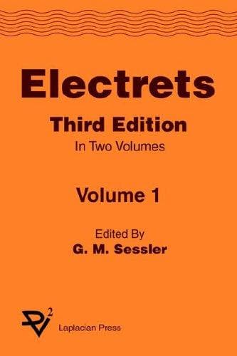 Tapa de Electrets [3rd Edition] (in Two Volumes)