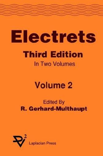 Tapa de Electrets, 3rd Edition, Volume 2