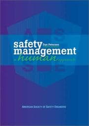 Tapa de Safety management