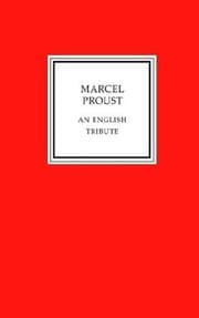 Tapa de Marcel Proust, an English tribute