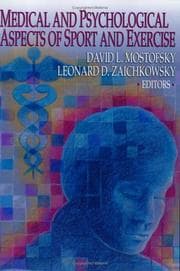 Tapa de Medical and psychological aspects of sport and exercise