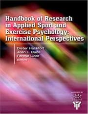 Tapa de Handbook of research in applied sport and exercise psychology