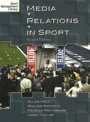 Tapa de Media Relations in Sport, 2nd Edition
