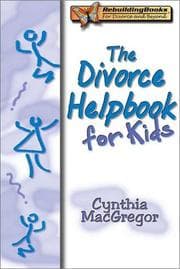 Tapa de The divorce helpbook for kids