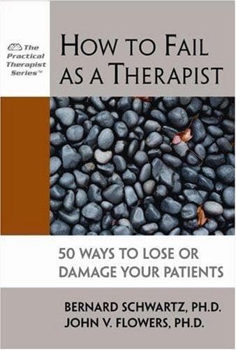 Tapa de How to fail as a therapist