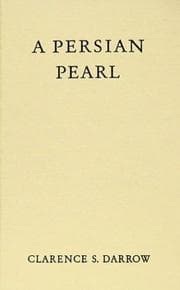 Tapa de A Persian pearl and other essays