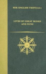 Tapa de Lives of great monks and nuns