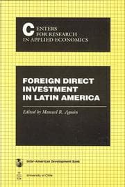 Tapa de Foreign direct investment in Latin America