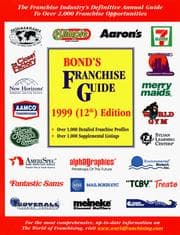Tapa de Bond's Franchise Guide 1999 (Bond's Franchise Guide, 1999)