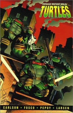 Tapa de Teenage Mutant Ninja Turtles