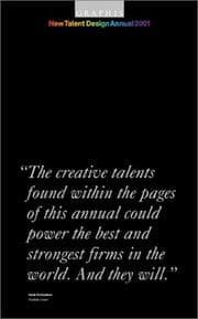Tapa de Graphis new talent 2001