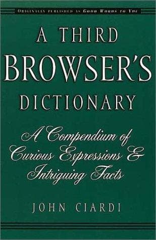 Tapa de A Third Browser's Dictionary