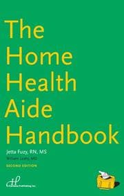 Tapa de The home health aide handbook