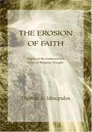 Tapa de The erosion of faith