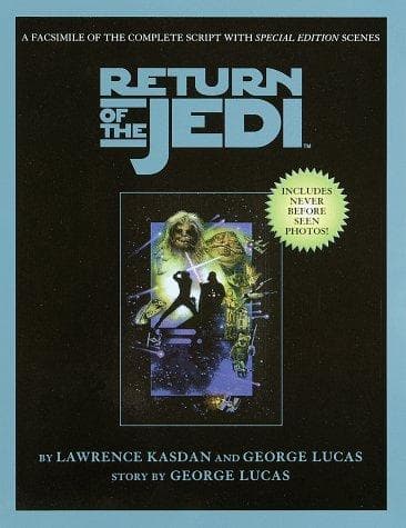 Tapa de Script Facsimile: Star Wars: Episode 6