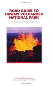 Tapa de Road guide to Hawaii Volcanoes National Park