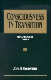 Tapa de Consciousness in transition