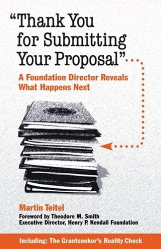 Tapa de "Thank You for Submitting Your Proposal"