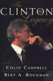 Tapa de The Clinton legacy