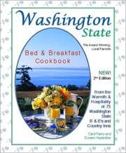 Tapa de Washington State Bed & Breakfast Cookbook