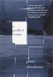Tapa de A perfect crime