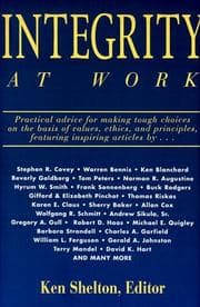 Tapa de Integrity at Work (Executive Excellence Classics Series)
