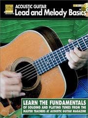 Tapa de Acoustic guitar lead and melody basics