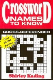 Tapa de Crossword Names to Know (Crossword Names to Know, 1)