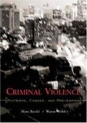 Tapa de Criminal violence