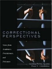 Tapa de Correctional perspectives