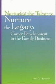 Tapa de Nurturing the Talent to Nurture the Legacy