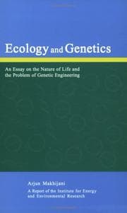 Tapa de Ecology and Genetics
