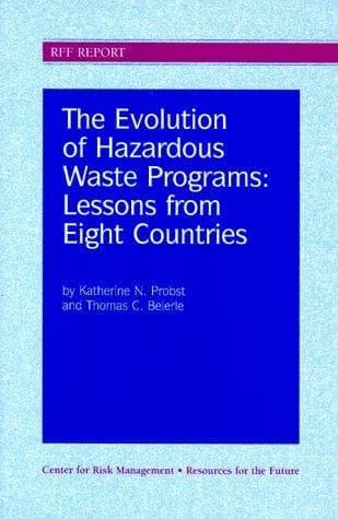Tapa de The Evolution of Hazardous Waste Programs