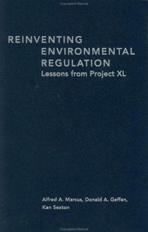 Tapa de Reinventing Environmental Regulation