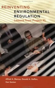 Tapa de Reinventing environmental regulation
