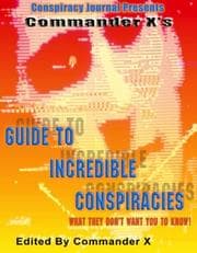 Tapa de Commander X's Guide to Incredible Conspiricies