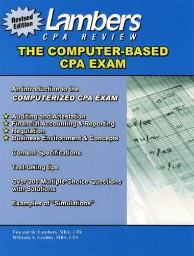 Tapa de Computer-Based CPA Examination
