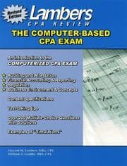 Tapa de Computer-Based CPA Examination