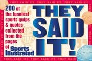 Tapa de They Said It