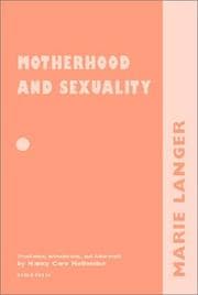 Tapa de Motherhood and Sexuality