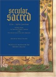 Tapa de Secular/Sacred 11th-16th Century
