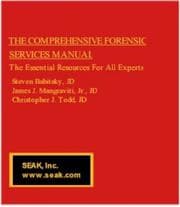Tapa de Comprehensive Forensic Services Manual