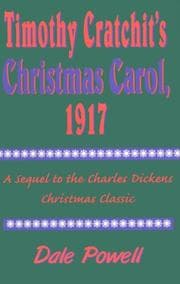 Tapa de Timothy Cratchit's Christmas carol, 1917