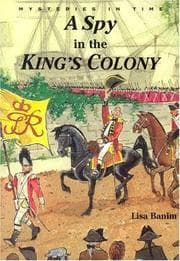 Tapa de Spy in the King's Colony (Mysteries in Time)
