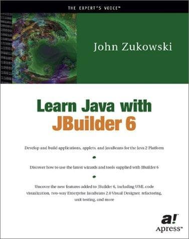 Tapa de Learn Java with JBuilder 6