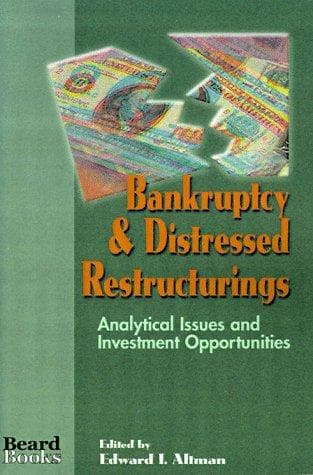 Tapa de Bankruptcy & distressed restructurings